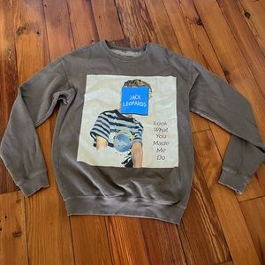 Taylor Swift Jack Leopards Reputation Crewneck